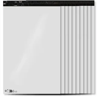10 opaken weißen Plastikumschläge 450 x 550 mm, unverletzlich Mailer und wasserdicht