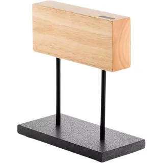 rookplankje.nl Magnetischer Messerblock unbestückt Eiche