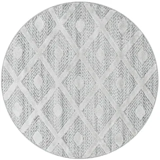 Ayyildiz Webteppich "PISA Grau Ø ca. Ø:200cm,