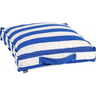 H.O.C.K. Sitzkissen 50 x 50 x 10 cm blau gestreift 1 St.