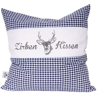 Zirbenkissen Vichy Blau 40 x cm 1 St