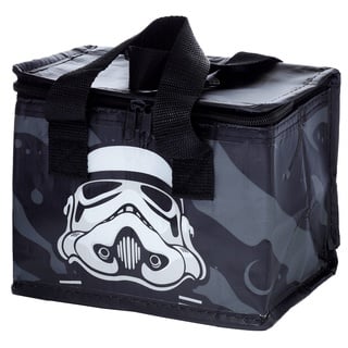 Puckator The Original Stormtrooper schwarz recycelte Plastikflasche RPET Wiederverwendbare Kühltasche Lunch Box