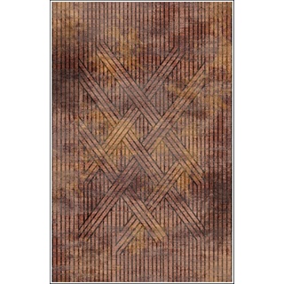 Mani Textile - Teppich Fisun, Orange, Maße: 200 x 300 cm