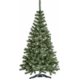 Aga Weihnachtsbaum Tanne Tannenbaum Christbaum 220 cm, Künstlicher Weihnachtsbaum, Tannenbaum mit ständer, Christbaum, Kunstbaum Weihnachten - Grün