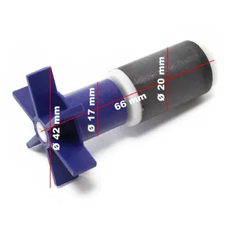 SunSun Ersatzteil für Filterpumpe CUF 6000 Pumpenwelle Impeller Rotor Pumpe Teich Filter