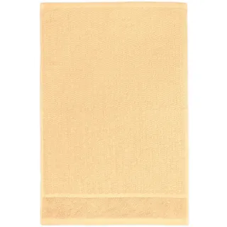 Frottana Pearl Gästehandtuch 30 x 50 cm beige/gold
