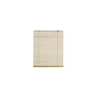 GARDINIA Bändchenrollo Bambus 100 x 160 cm beige/transparent