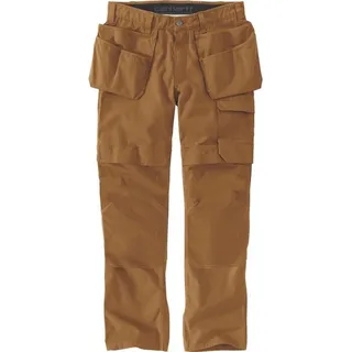 CARHARTT Steel Multi-Pocket, Workwear Hose - Braun W36/L32