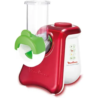 Moulinex Fresh Express Max Trommelreibe 6-tlg. Rot