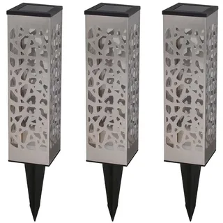 3 Solar-Beacons zum Stecken/Stecken H31CM ORGANIC INOX