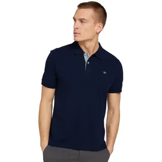Tom Tailor Basic Poloshirt mit kleiner Logo-Stickerei