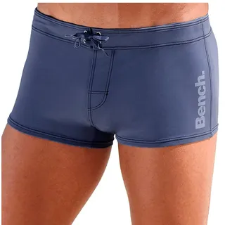 Boxer-Badehose BENCH., Herren, Gr. 6, N-Gr, blau, Polyamid, unifarben, Badehosen Boxer-Badehose, mit seitlichem Logoprint, Topseller