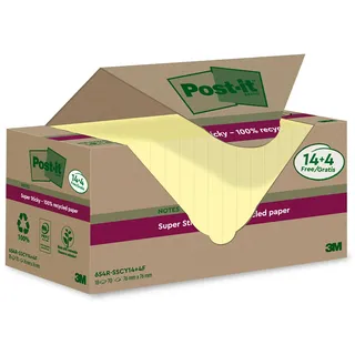 Post-it Super Sticky Recycling 76 x 76 mm,