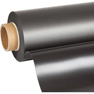 Magnetfolie stark, roh 1 mm | 1070 mm | 10 m, Ferrit, braun