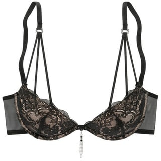 LASCANA Push-up-BH Damen schwarz Gr.85D