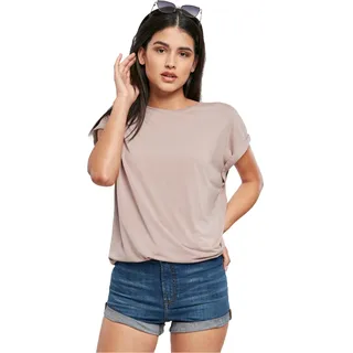 URBAN CLASSICS Modal Extended Shoulder Kurzarm-T-Shirt rose L