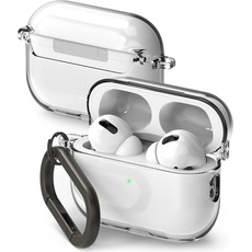 Bild Hinge APPLE AirPods Pro 2 Clear (Kopfhörer Tasche), Kopfhörertasche + Schutzhülle, Transparent