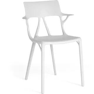 Kartell A.I. Chair Armlehnstuhl 55 x 59 x 94 cm weiß 2 St.