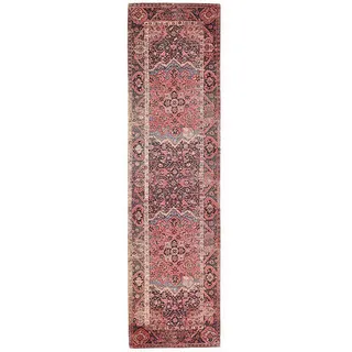 Tom Tailor Funky Orient Ghom Teppichläufer 75 x 290 cm Rot
