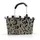 Carrybag Baroque Marble beige 48 x 28 x 29 cm