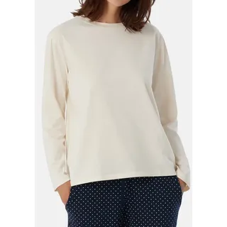 SCHIESSER Schlafshirt Langarm Creme 38