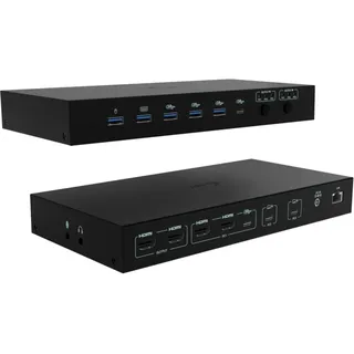 iTEC i-tec Kvm Pd Pro 92w 65w Dockingstation - Black