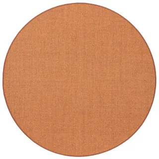 Snapstyle Sisal Natur Teppich Rund , Braun , Textil , Rund , 100x100 cm , Teppiche und Böden, Teppiche, Flachwebteppiche