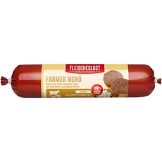 Bild von Fleischeslust Farmer Menü Juniormenü mit Huhn, Lamm, Kartoffel Adult 400 g