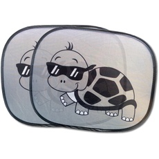 Car Sun Shade Baby – Turtle Design – Sun Shade for Side Window of Leon & Sophie – suitable for almost all car window