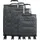 SKAII Koffer-Set 4-tlg. grau