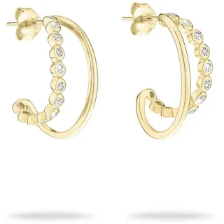 TAMARIS Creolen TJ-0610-E-21 Gold 925er Silber IP