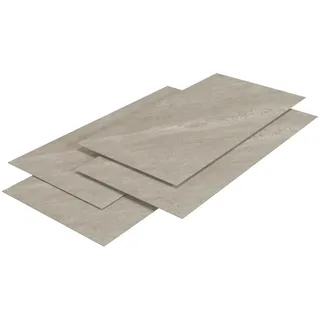 neu.haus [neu.haus] Duschrückwandset Bladel 12er Set 120 x 60 cm Cream Stone