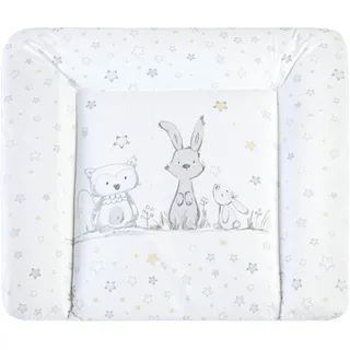 Julius Zöllner Wickelauflage »Softy, Häschen und Eule« 1 Stk. tlg. Made in Germany, weiß