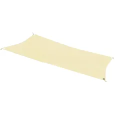 Sonnensegel mit UV-Schutz – Sonnensegel, atmungsaktiv, einfache Installation, wasserdicht, für Garten, Terrasse, Balkon, aus Polyester, 5 x 5 m