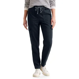 CECIL Damen B378689 Cargo-Hose Im Washed-Look, Universal Blue, XXL / 30L EU