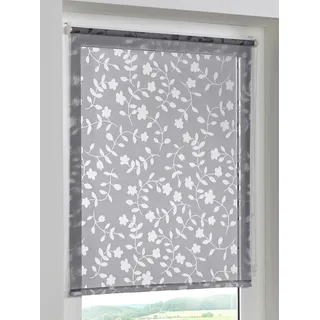 heine home Raffrollo mit Stangendurchzug, grau