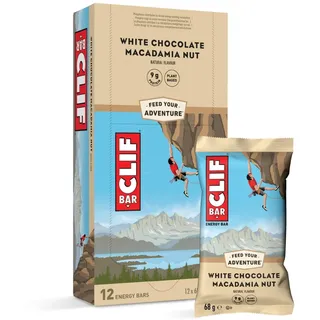 Clif Bar Energieriegel Weiße Schokolade/Nuss Riegel 68 g