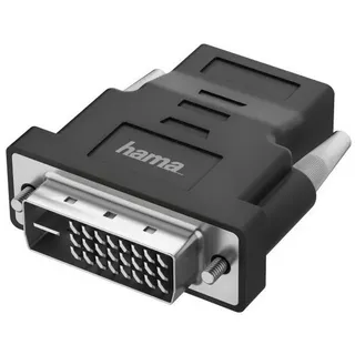 Hama DVI HDMI (DVI), Data + Video Adapter, Schwarz