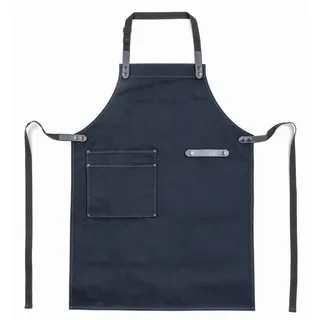 Ooni Grillschürze One Size Baumwolle Leder blau