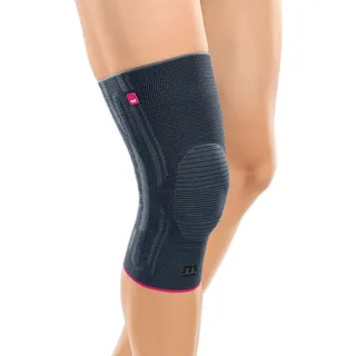 Medi Genumedi® Kniebandage mit Patella-Silikonring 1 St silber