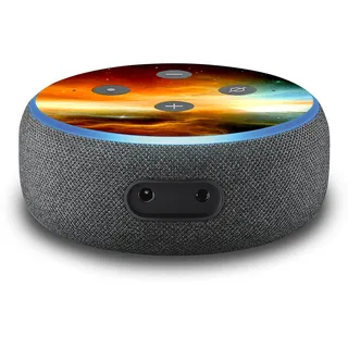 2er Set Aufkleber Cosmos passend für Alexa Echo Dot Gen3 Smart Assistant R137-06