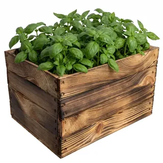 Creative Deco Holzkiste Vintage 40 x 30 x 23 cm 1-tlg. braun