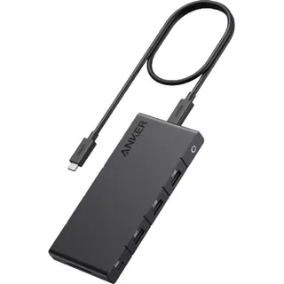 Anker 364 USB C Hub (10-in-1, Dual 4K HDMI) Schwarz