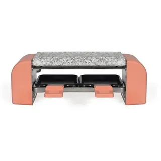 Livoo - Raclette-Set für 2 Personen Livoo X Marmiton DOC306-450W, 5 Rezepte inklusive – ohne PFAS
