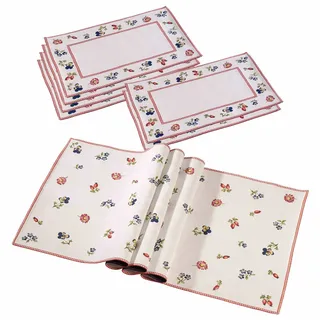 Villeroy & Boch "Tischset Petite Fleur 7er Set bunt", waschbar bis 40 Grad C,