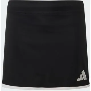 adidas Skort Damen Gestreift Schwarz/Weiß 164
