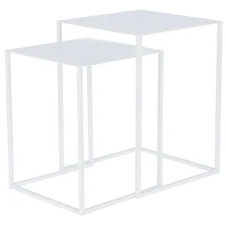 Jan Kurtz Pur 2-Satztisch Stahlrohr