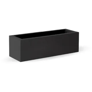 newgarden Rechteckiger Blumenkasten, 100 x 40 x 36 cm, dekorativ für drinnen und draußen, sehr UV-beständig, langer Blumentopf für Blumen und Pflanzen, aus Polyethylen in Spanien