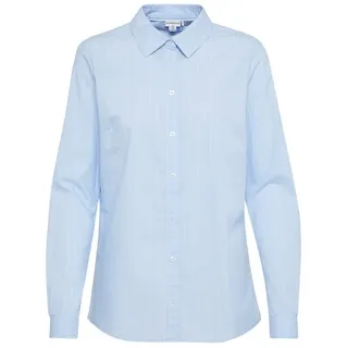 Jdy Damen JDYMIO L/S Shirt WVN NOOS Bluse, Cashmere Blue/Stripes:Cloud Dancer, 44