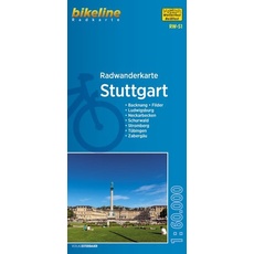 Bikeline Radwanderkarte Stuttgart 1 : 60 000